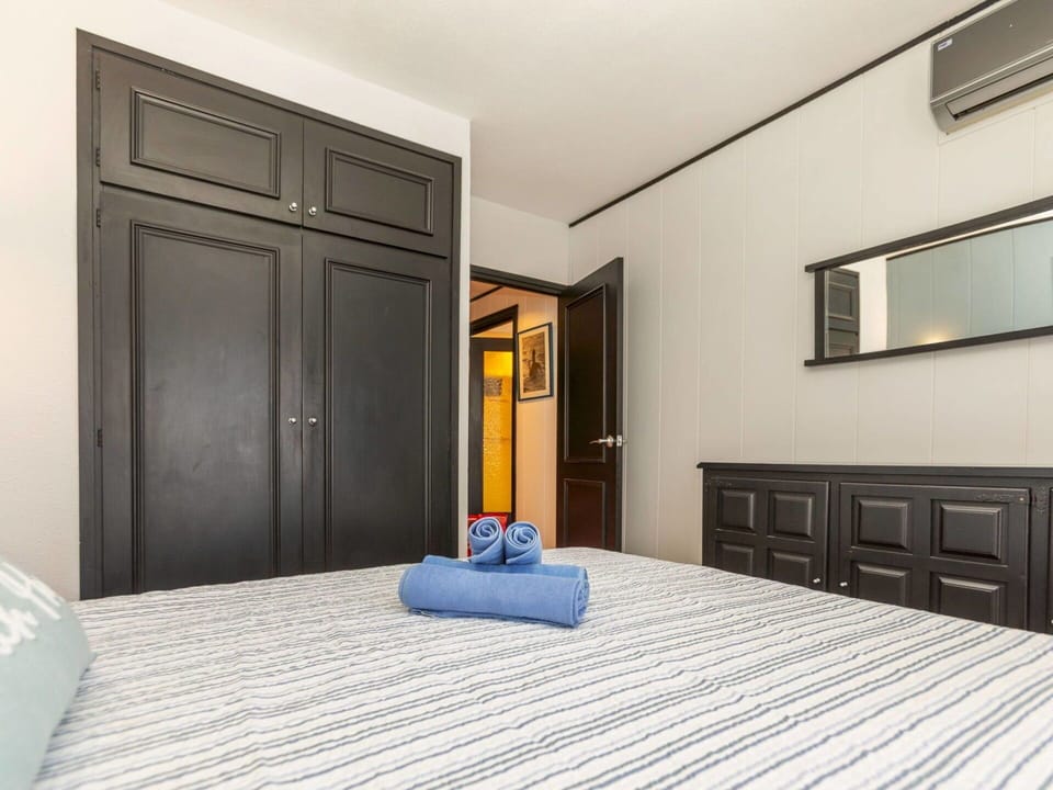 Furniture, Interior Design, Flooring, Bedroom, Floor, Bed, Wood, Room, Bed Sheet, Bedding