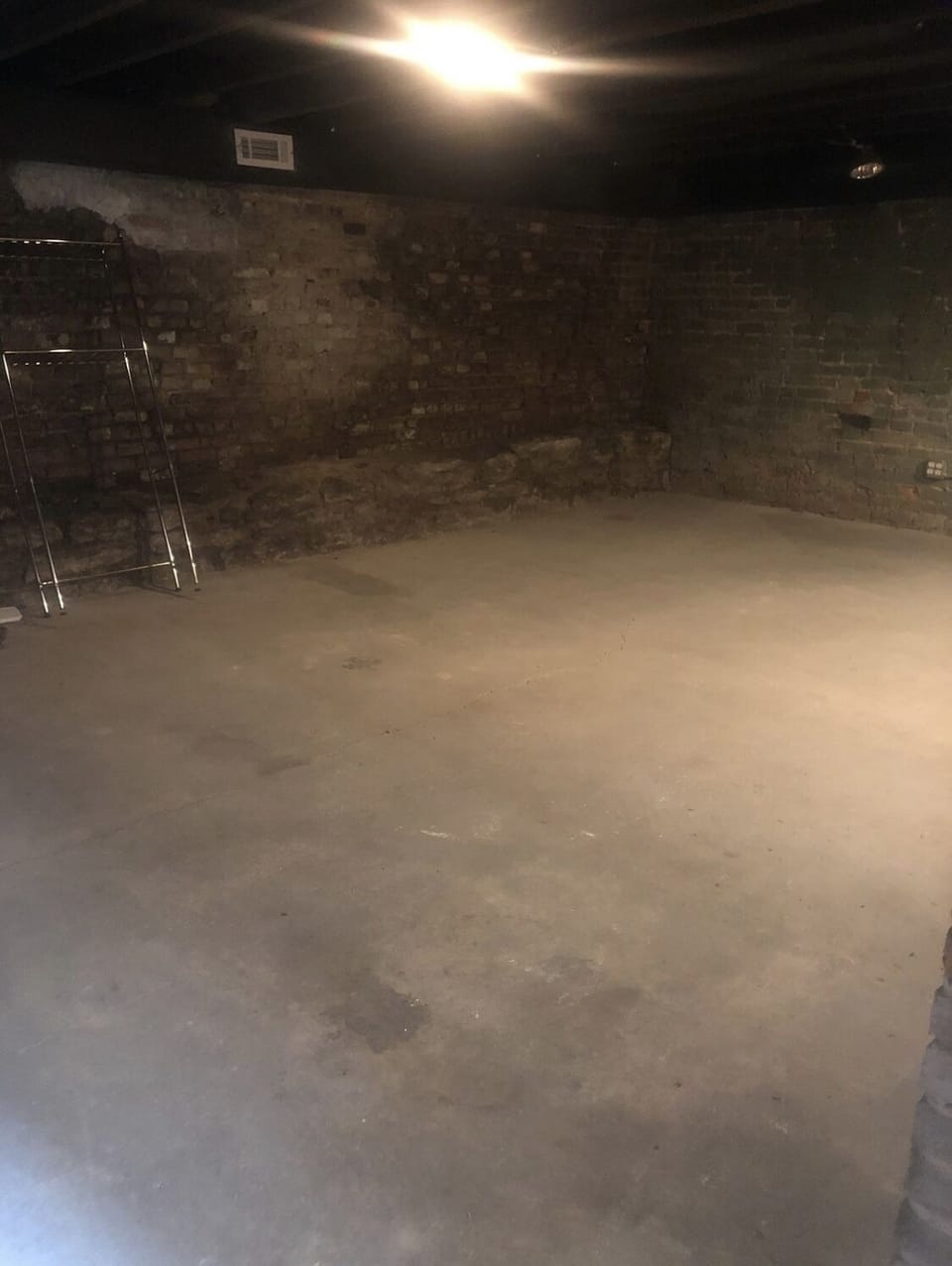 Extra space in basement area