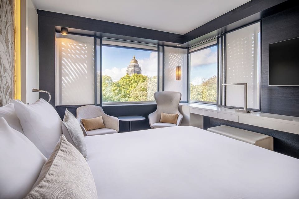 Superior Vista Room | Egyptian cotton sheets, premium bedding, in-room safe, desk