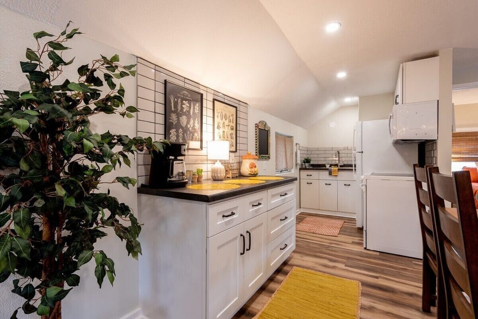 Coffee bar area