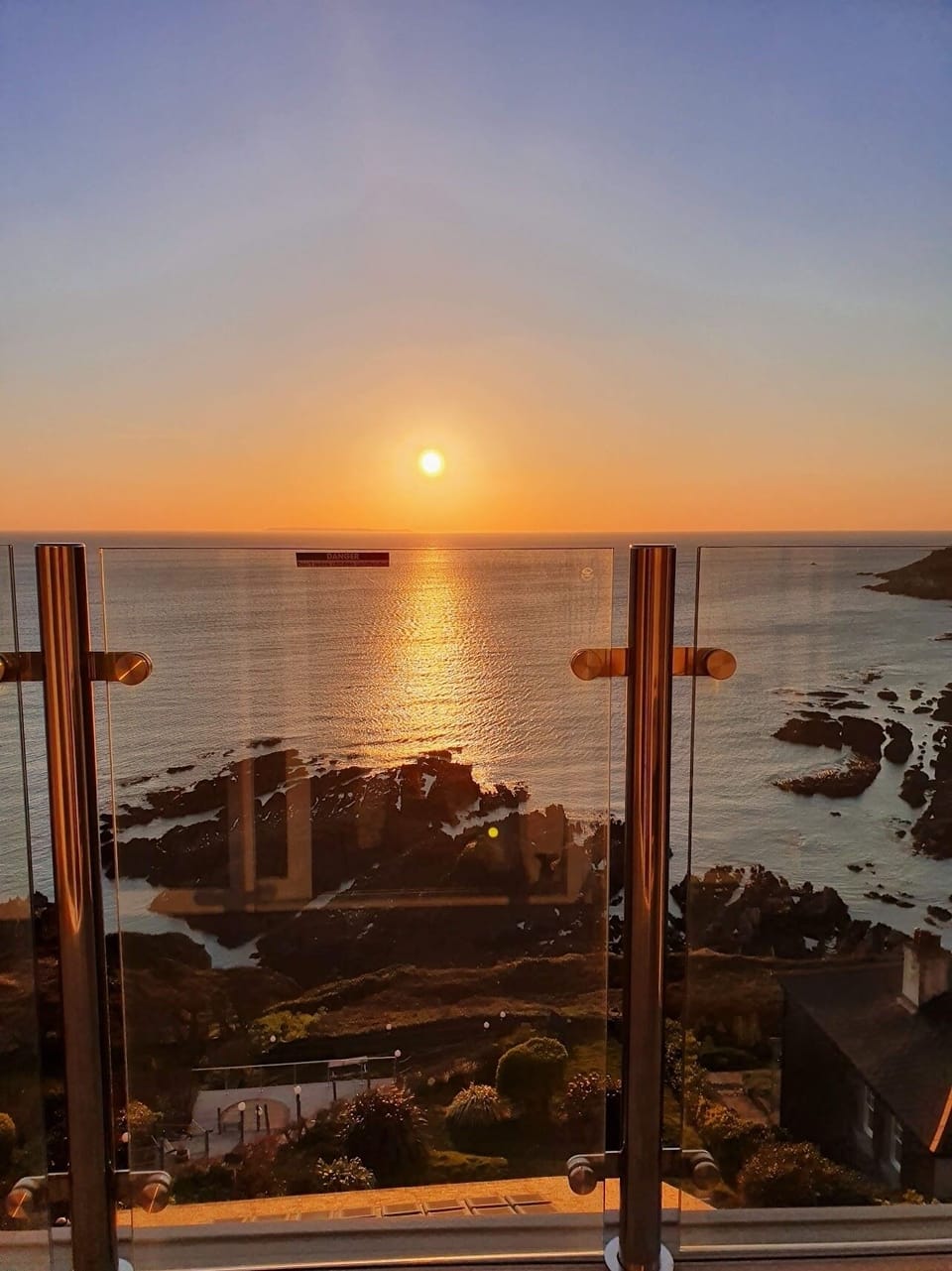 Views from the balcony during sunset - simply beautiful