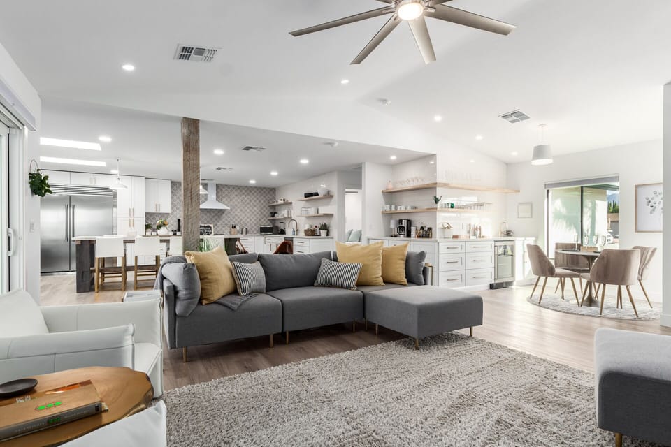 Comfortable living room with quality furnishings