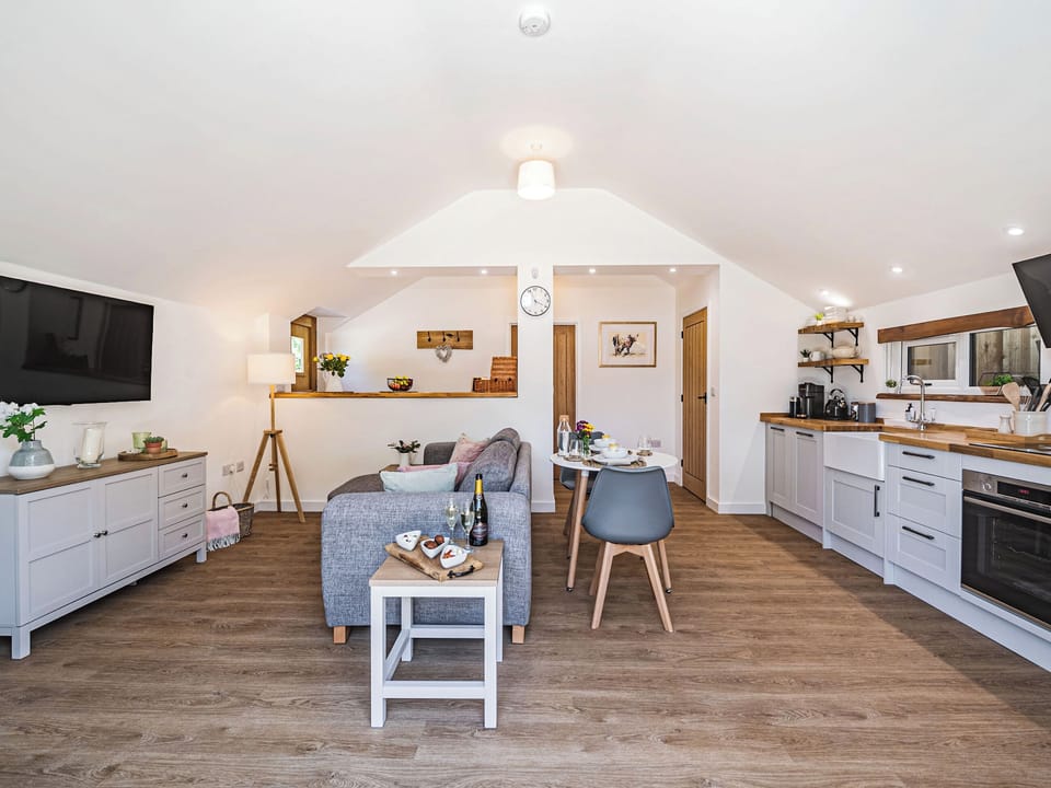 Open plan living space | Olchard Lodge, Newton Abbot