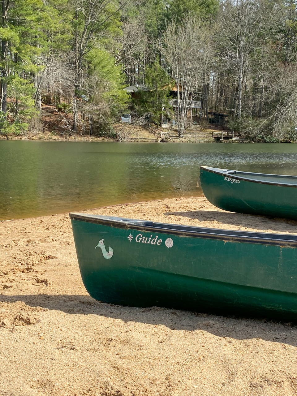 Ready to Use to Canoes for 'Evening Cruise'
