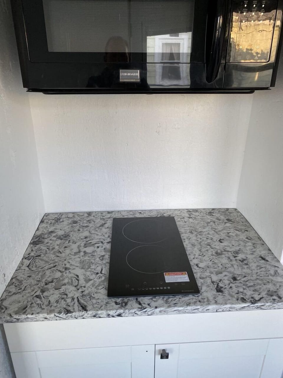 2 place cremic stove top