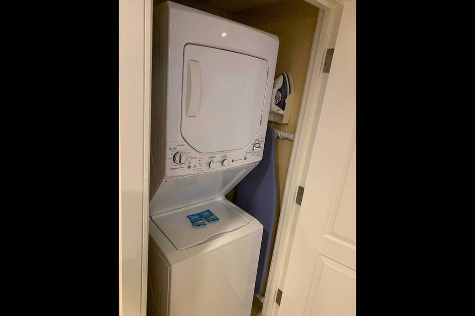In Unit Washer/Dryer for convenience.