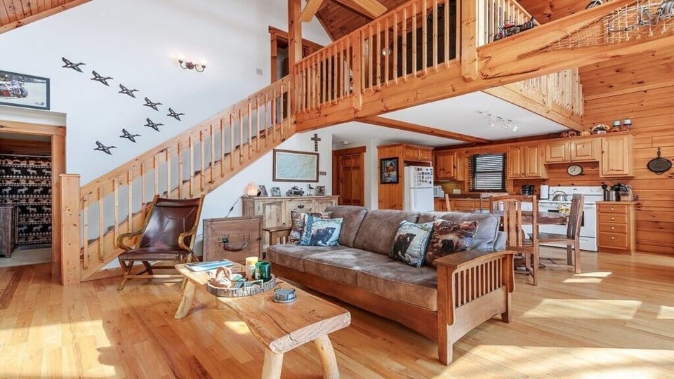 Living Room into Kitchen