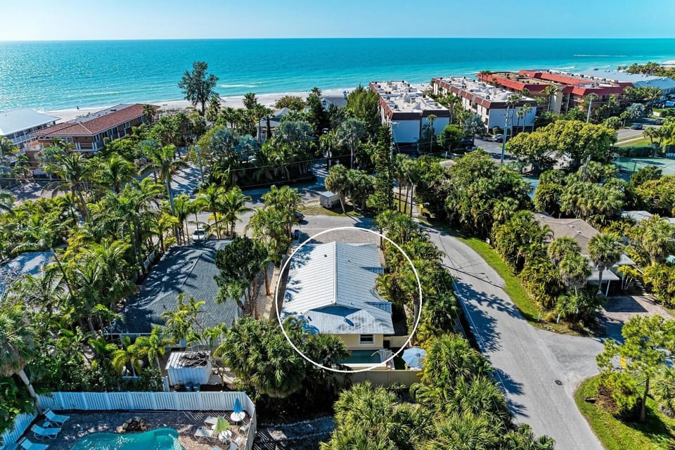 Harrington Cottage Aerial with Beach View (1)