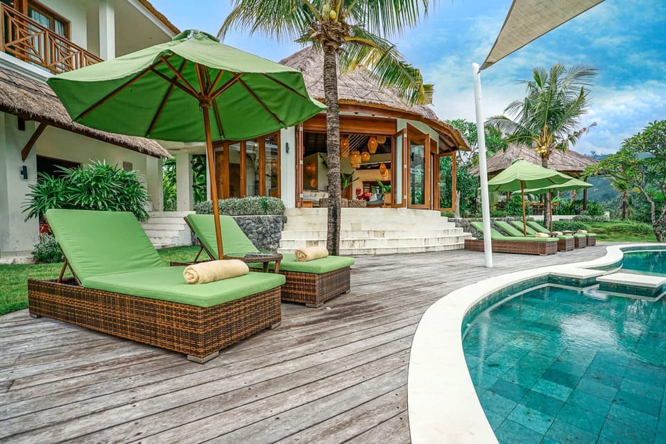 Basic Villa, Multiple Beds, Sea View | Pool | Outdoor pool
