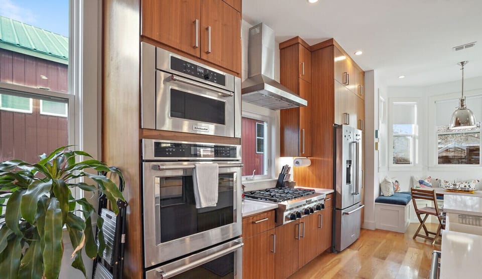 Fully equipped kitchen with all the essentials and massive island
