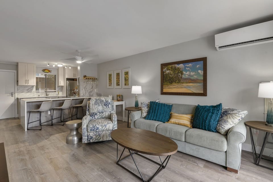 Well lit areas for family planing or board games. 