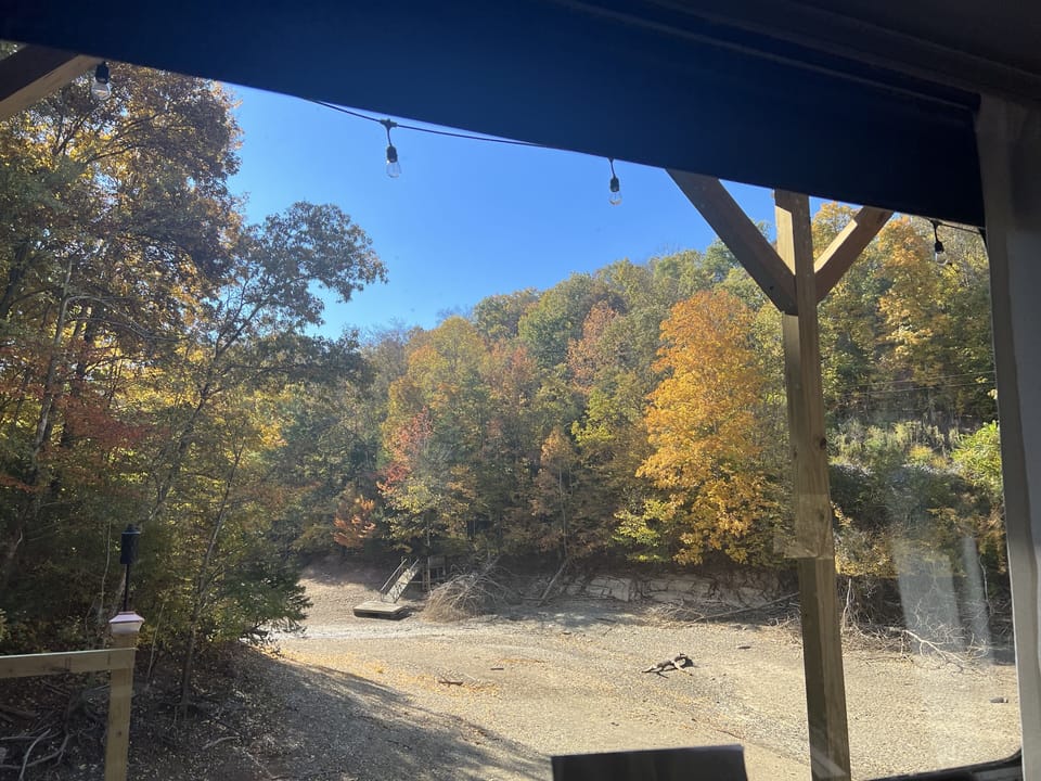 Beautiful Fall view of the Cove 🍁 
