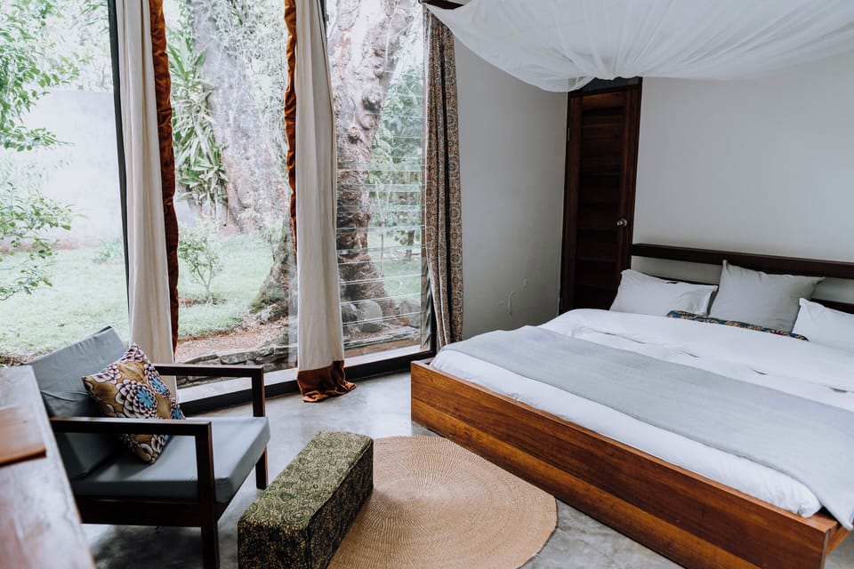 Comfort Double Room, 1 Bedroom, Garden View, Garden Area | In-room safe, individually furnished, desk, laptop workspace