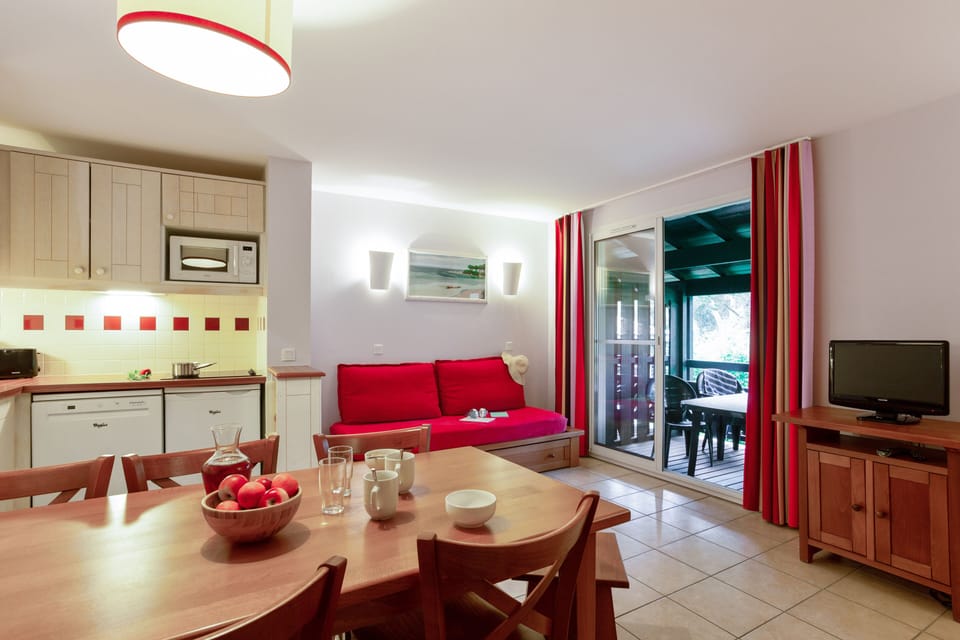 Apartment 6 people - 1 bedroom + 1 sleeping alcove | In-room dining