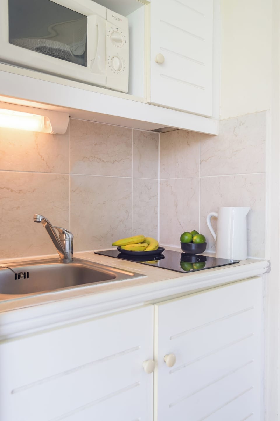 Studio 3 people - Terrace | Private kitchen | Fridge, microwave, dishwasher, coffee/tea maker
