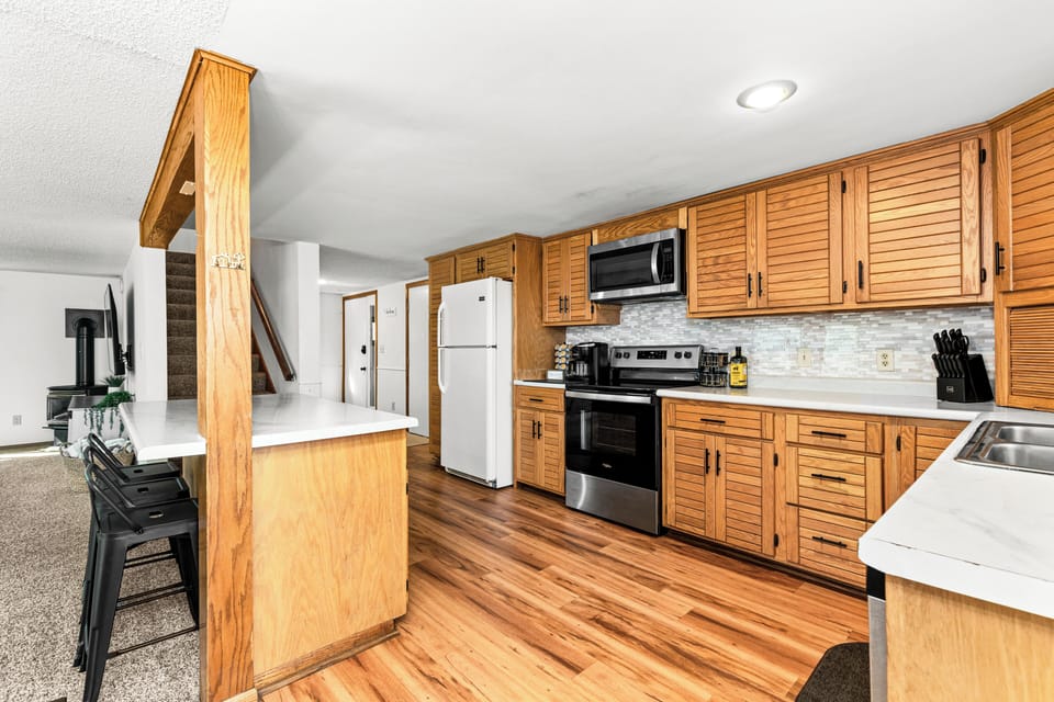 With plenty of natural light and a cozy vibes this space is designed for all