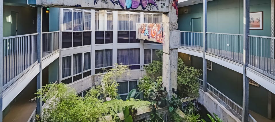 Courtyard view