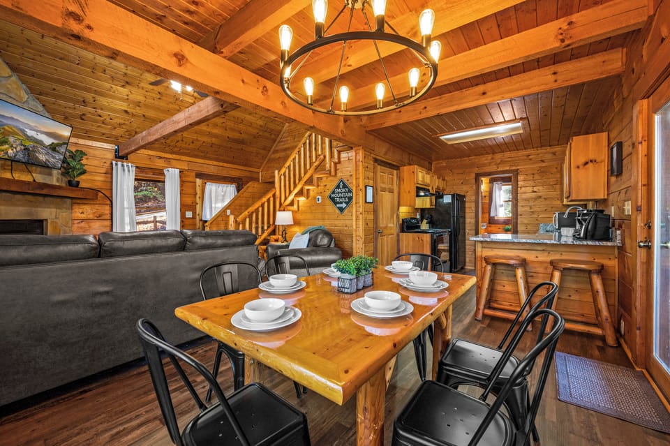Open concept design keeps the whole family together.