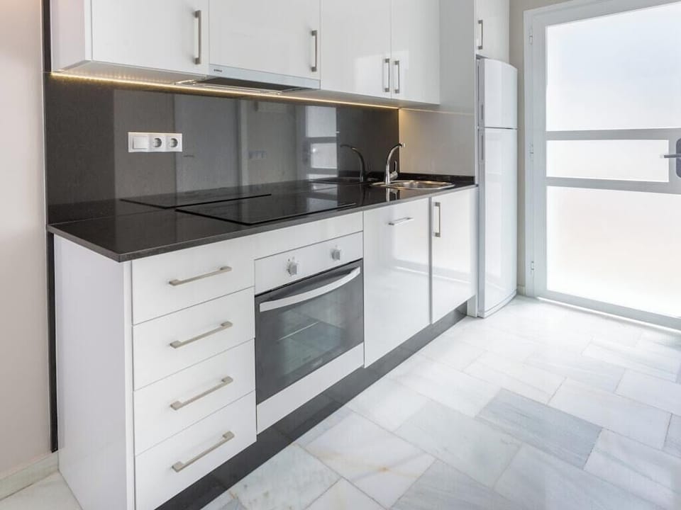 Apartment, 1 Bedroom, Terrace | Private kitchen | Coffee/tea maker, highchair