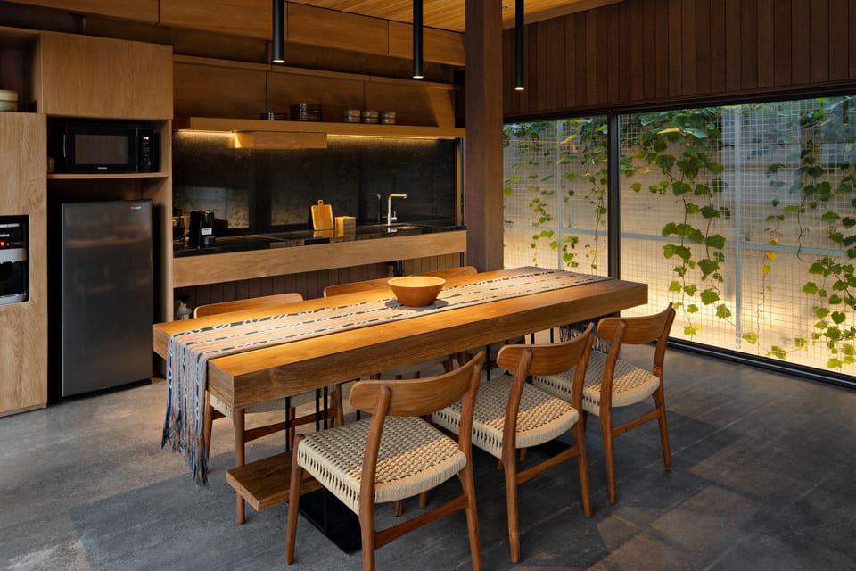 3BR Luxury Villa | 8m-long Pool, Poolside bar, Sky Bridge, Rooftop Garden, Chef On Request | Private kitchen | Fridge, oven, stovetop, espresso maker