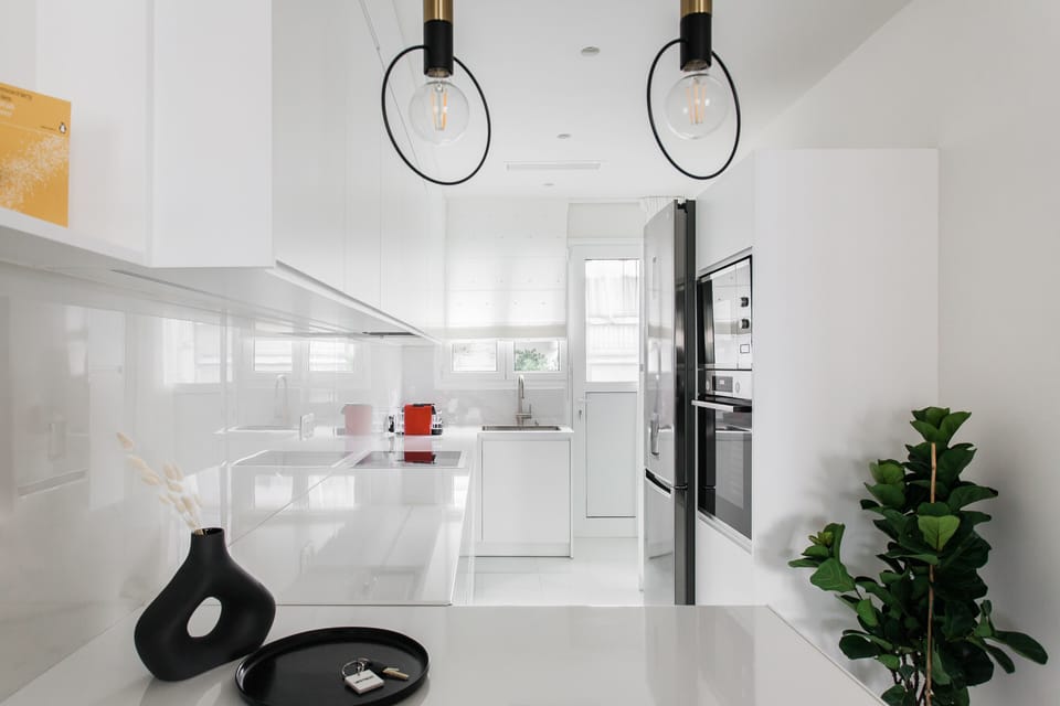 Standard Apartment | Private kitchen | Espresso maker, electric kettle, dining table