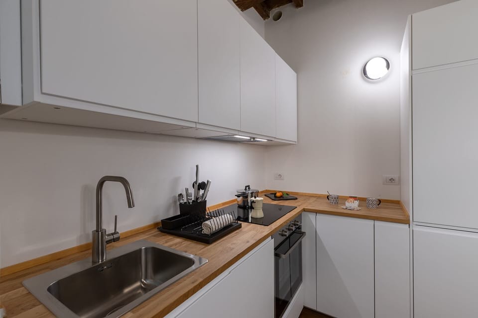 Basic Apartment, 1 Double Bed with Sofa bed | Private kitchen | Fridge, microwave, oven, stovetop
