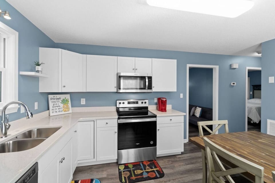 Washer and Dryer Included. Quiet neighborhood close to everything.