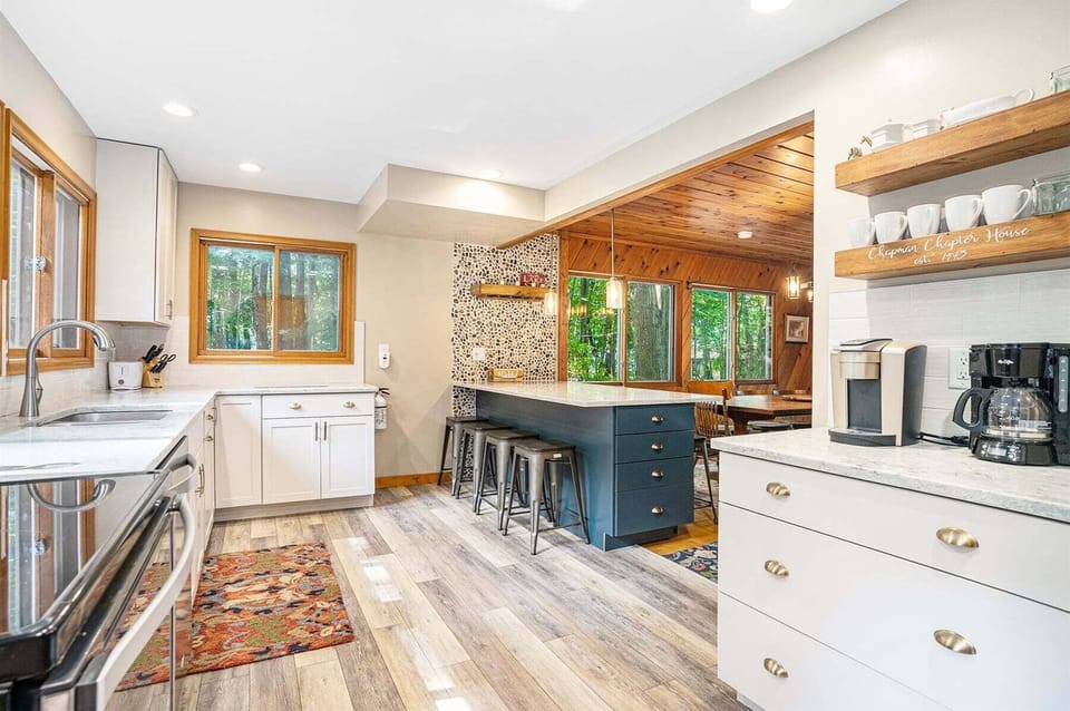Kitchen has been remodeled and updated