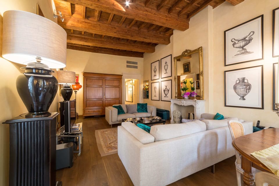 Basic Apartment, Multiple Beds | Living area | TV, stereo