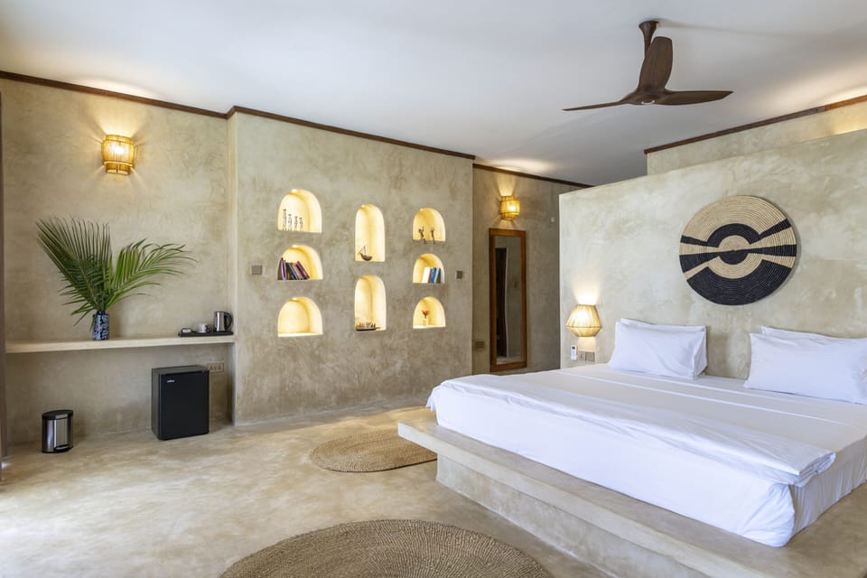 Luxury Villa, Sea View | 1 bedroom, Egyptian cotton sheets, premium bedding, down comforters
