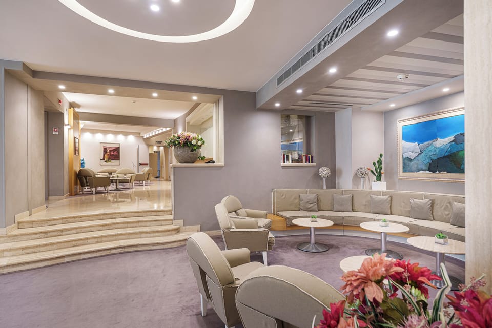 Lobby sitting area