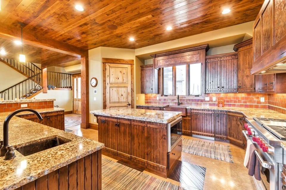 Our fully stocked kitchen makes your time at the lake easy and convenient!