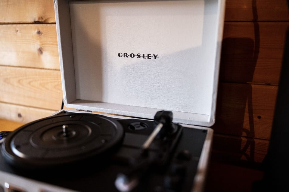 Bring your vinyl records 