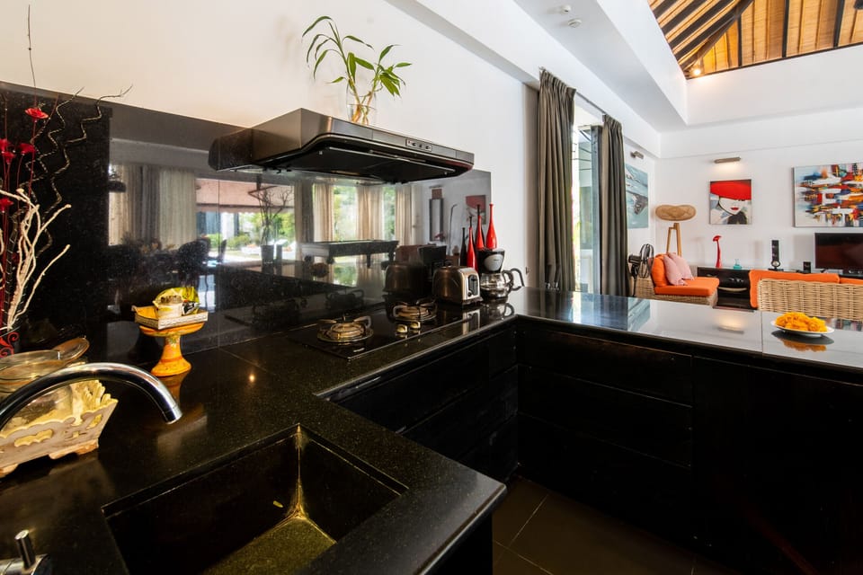 Villa, 4 Bedrooms, Smoking, Private Pool | Private kitchen | Microwave, coffee/tea maker, electric kettle, toaster