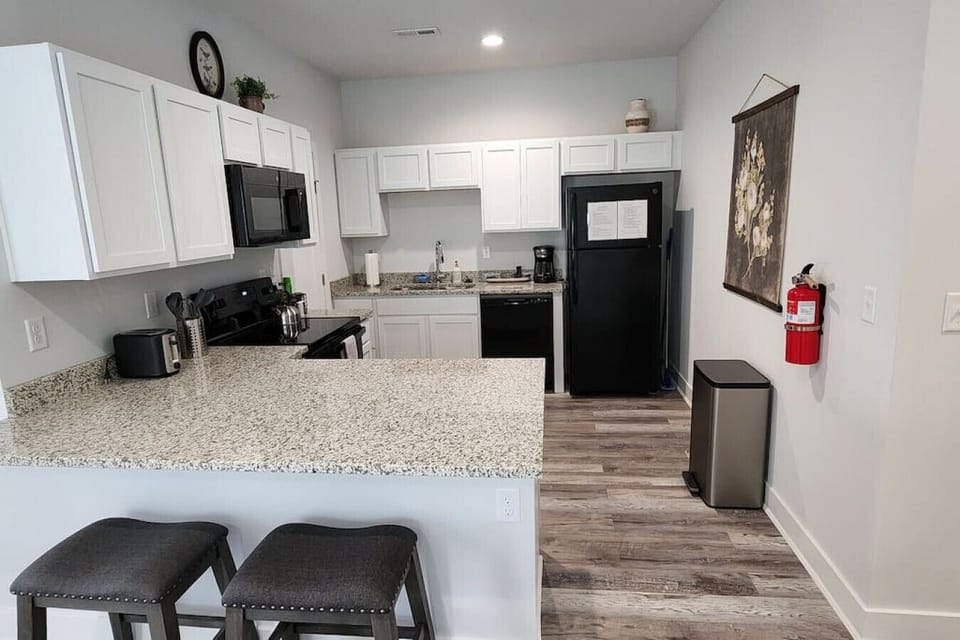 Kitchen and Island