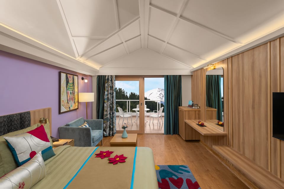 Free minibar, in-room safe, individually decorated