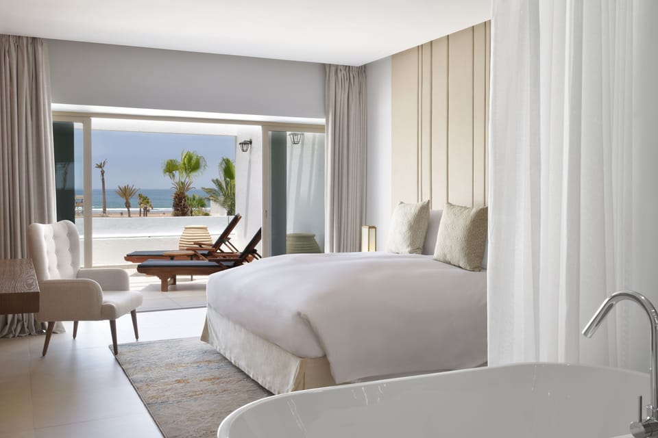 Suite, 1 King Bed, Terrace, Ocean View (Privilege) | Egyptian cotton sheets, premium bedding, minibar, in-room safe