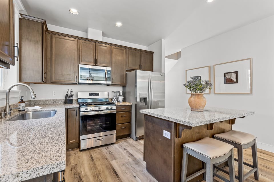Kitchen for the family to gather.
