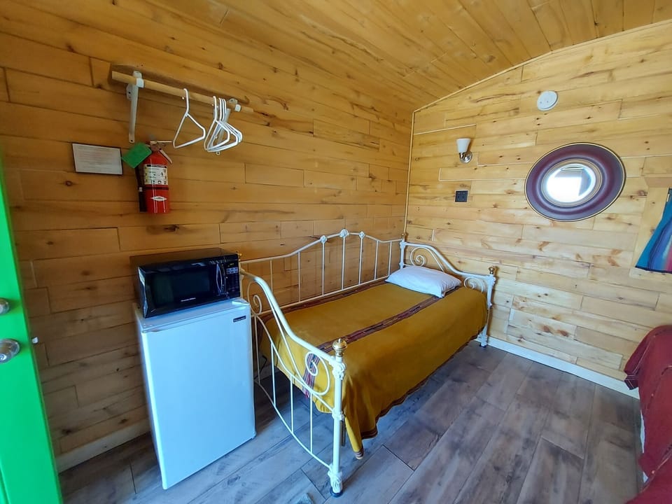 Cabin 1 Fridge Micro Twin Bed