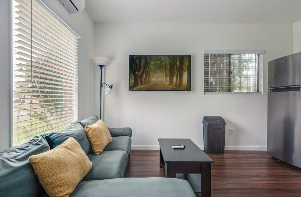 Open concept living room.