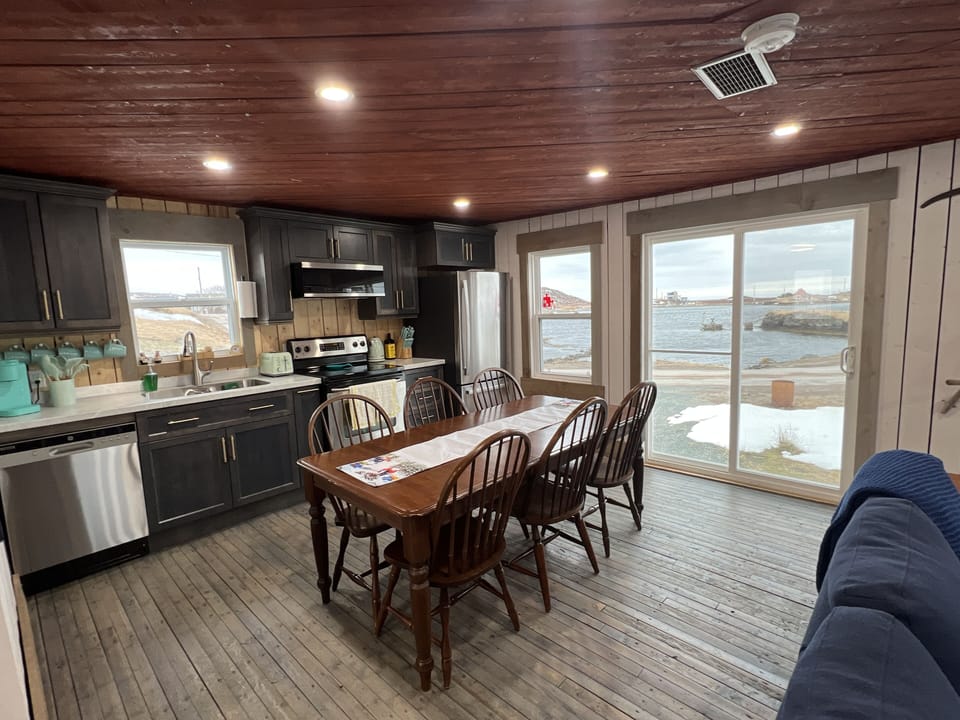 Kitchen and dining area