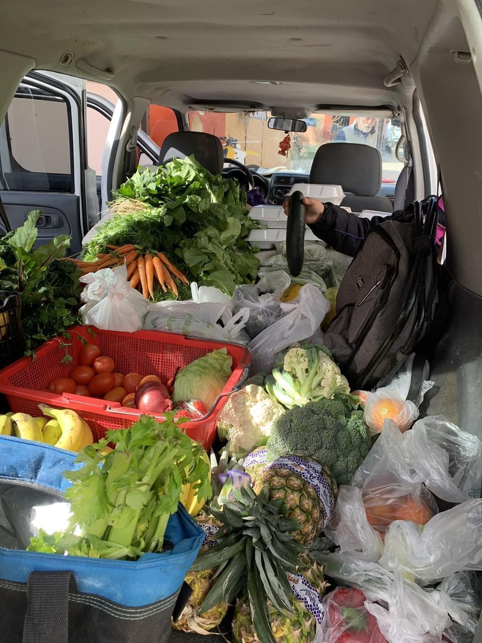 Fresh vegetable deliveries weekly!