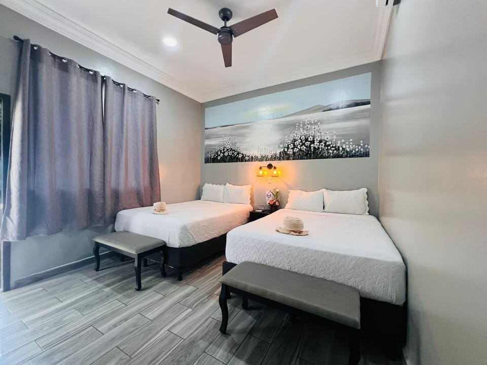 Basic Double Room | Premium bedding, WiFi (free), bed sheets
