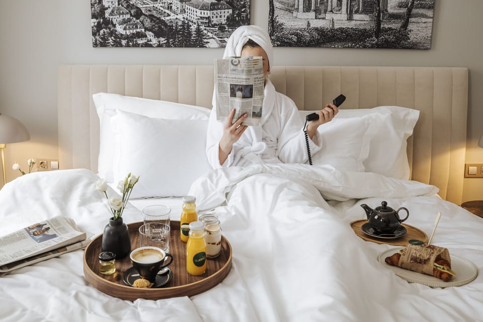 Superior Double Room | Minibar, in-room safe, desk, laptop workspace