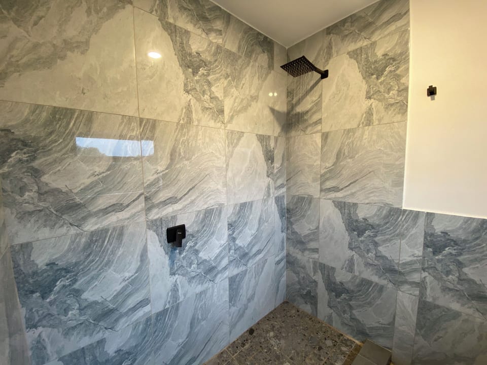 Shower, towels