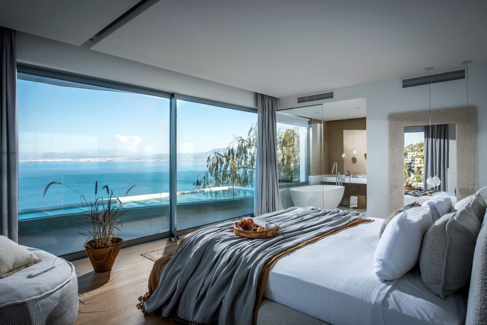 Luxury Villa, 6 Bedrooms, Private Pool, Sea View | 6 bedrooms, individually decorated, individually furnished, desk