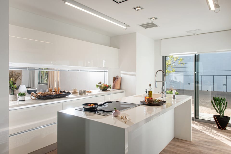 Luxury Villa, 6 Bedrooms, Private Pool, Sea View | Private kitchen | Full-size fridge, microwave, oven, stovetop