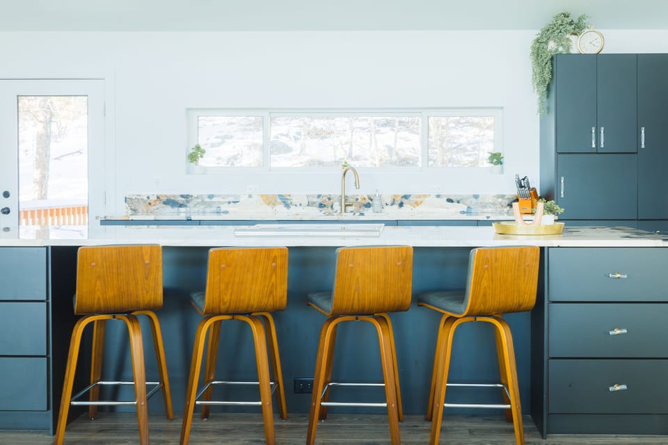 [Kitchen] Massive island w/seating.