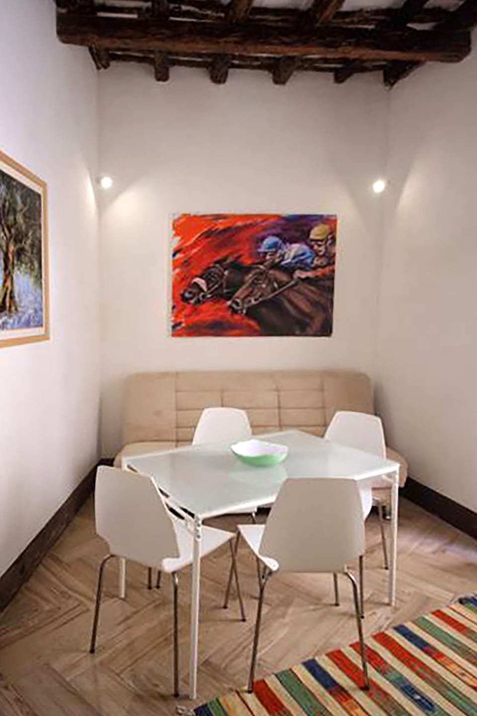 Basic Apartment | Living area | 24-inch flat-screen TV with cable channels, TV
