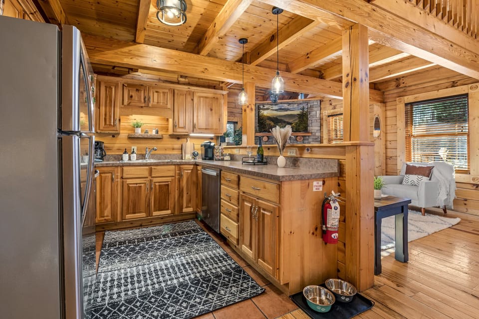 Fully equipped kitchen